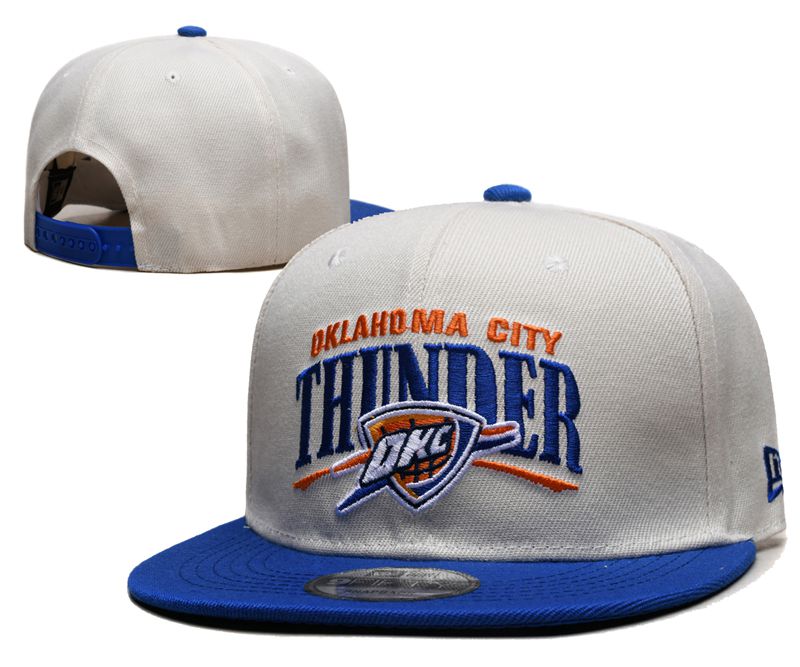 2025 NBA Oklahoma City Thunder Hat YS20250307->nba hats->Sports Caps